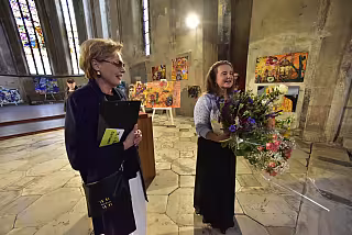 Uvedení výstavy ve Františkánském kostele