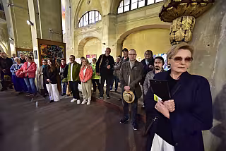 Uvedení výstavy ve Františkánském kostele