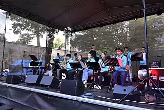Koncert skupiny Jangband