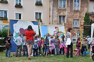 dvorek č. 4 - dílny
